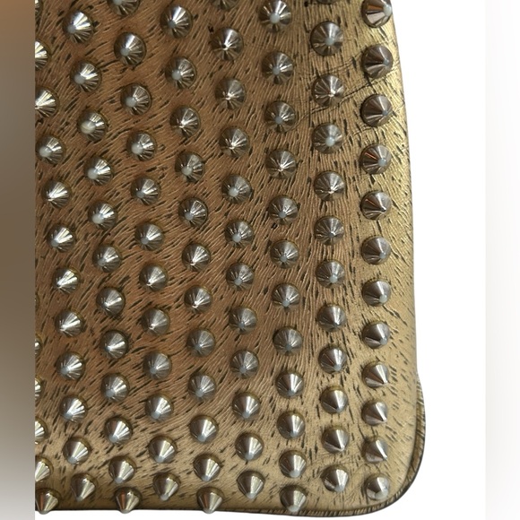 Christian Louboutin Animal Print Gold Chain Shoulder Bag - Picture 10 of 11